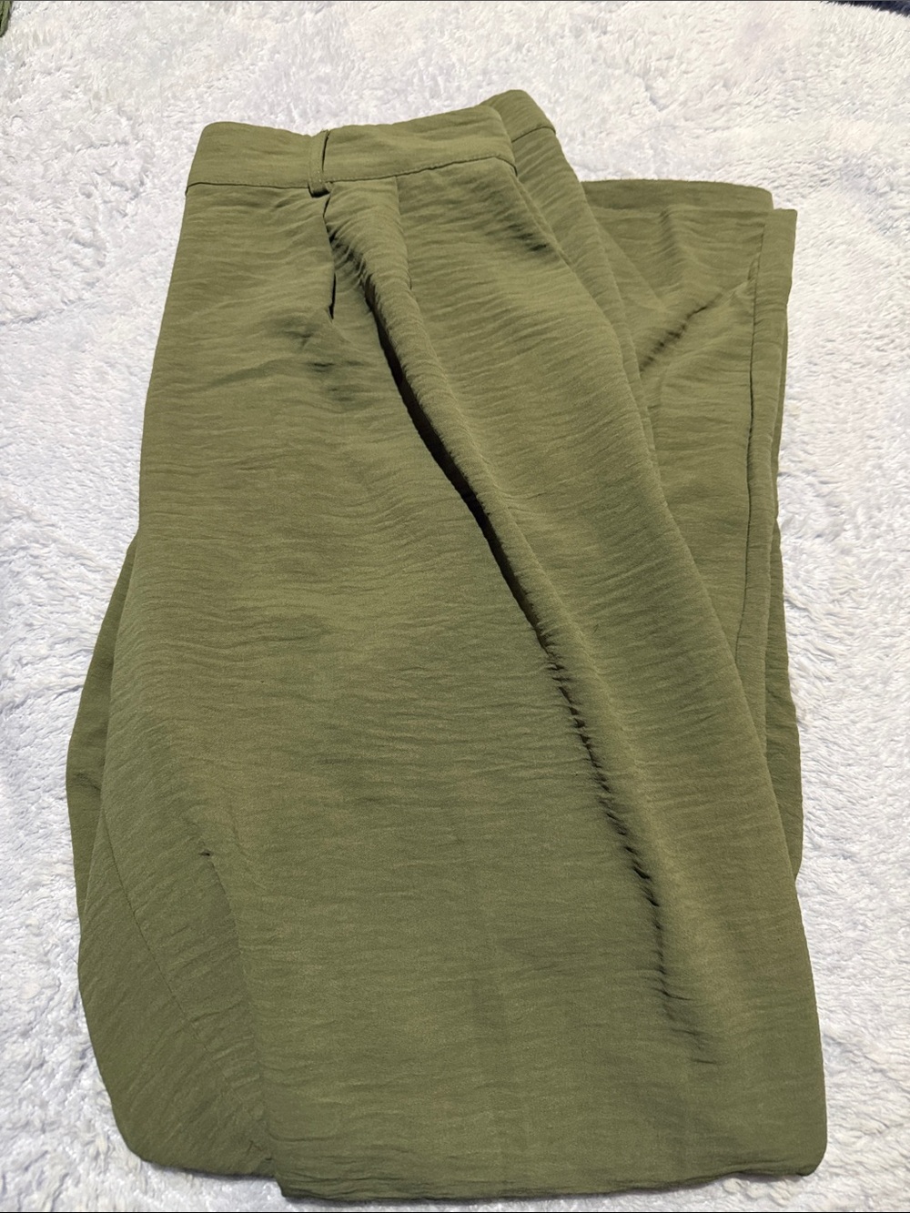 Women’s Olive Green Casual Pants